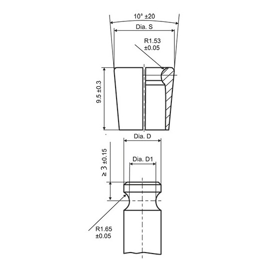 CLAVETTE RK-7H (lot de 8)