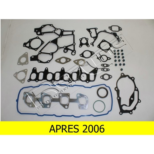 POCHETTE MOTEUR ZD3 APRES 2006 NET HT SANS JC POCHETTE MOTEUR SANS JOINT DE CULASSE ZD3 ZD30 APRES 2006 ET JUSQU'EN 2014 POUR AT