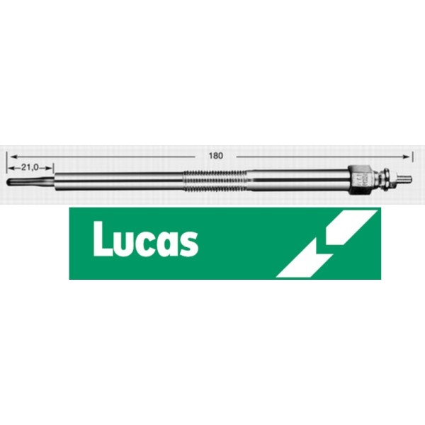 BOUGIES DE PRECHAUFFAGE (YD251) LUCAS NET HT  lot de 4