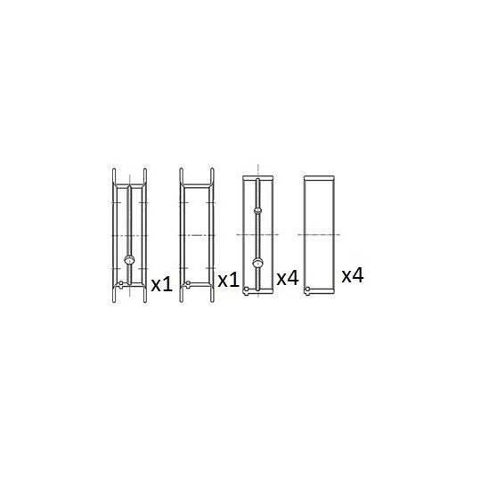 COUSS DE LIGNES STD HYUNDAI KIA D4EA D4EB D4EF NET HT A JOUES FIXES 