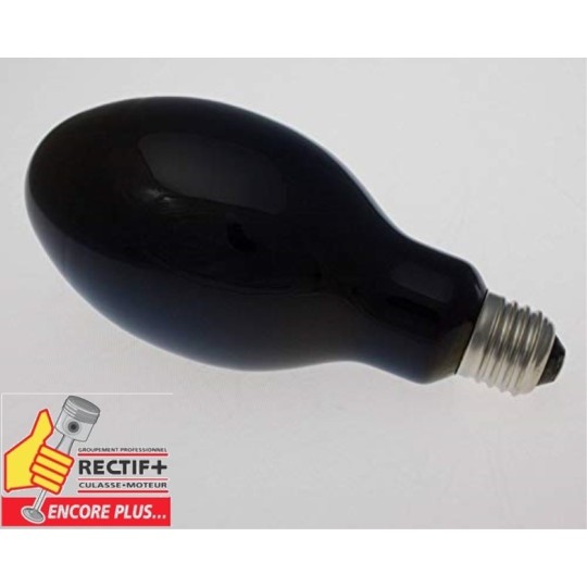 AMPOULE LUMIERE NOIRE POUR MAGNAFLUX E27 125W