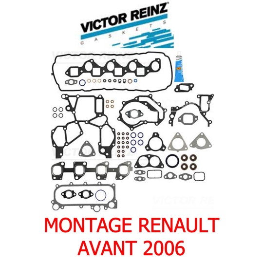 POCHETTE MOTEUR SANS JT CULASSE ZD3 MONTAGE RENAULT NET HT