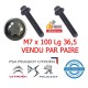 VIS DE BIELLE FORD PSA DV6 EP3 EP6 VENDUE PAR PAIRE NET HT m7X100 LG 36.50 mm