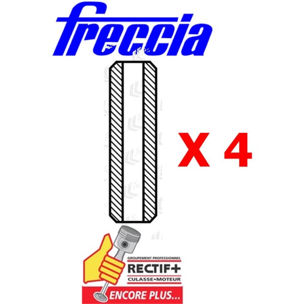 GUIDE DE SOUPAPE FRECCIA DV4 DV6 NET HT LOT DE 4