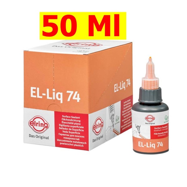 EL-Liq 74 pâte étanchéité anaéro-bie de FAIBLE résistance 50 ML ELRING NET HT
