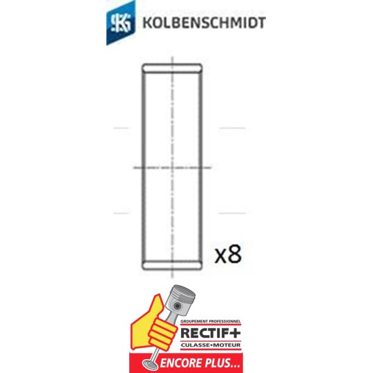 COUSS DE BIELLE FORD PSA 2.0 2.2 2.4  NET HT ks