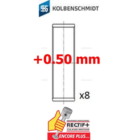 COUSS DE BIELLE FORD PSA 2.0 2.2 2.4  NET HT ks 0.50 