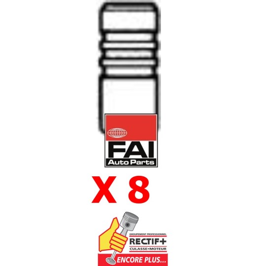 SOUPAPE ECHAPPEMENT EP6 CDT CDTX DTS NET HT LOT DE 8 FAI R6664RCR 4420 0949E2 V95038 EV95174 V596664 11347547187 039VA31935000 5