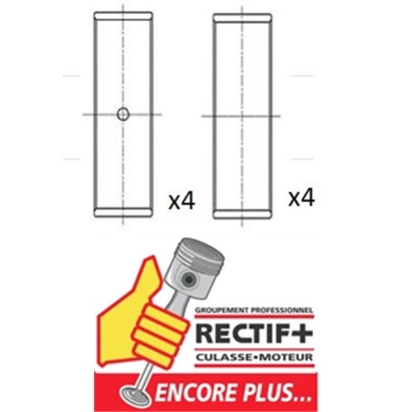 COUSS BIELLES 1.3 MJTD 71-4033/4 BB2022STD CR4377CA 37055600 613559 55584731 622714 622715 93184167 KL4307LC 55584731 0606AY 060