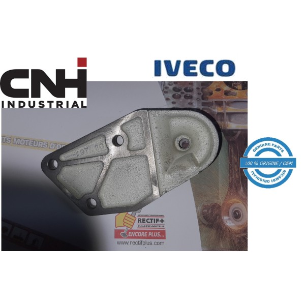 SUPPORT FIXE POUR ROULEMENT DE DISTRIBUTION MOTEUR SOFIM 2.8 ORIGINE IVECO CNH 500327940 5001855549 503644378 814023 814043 