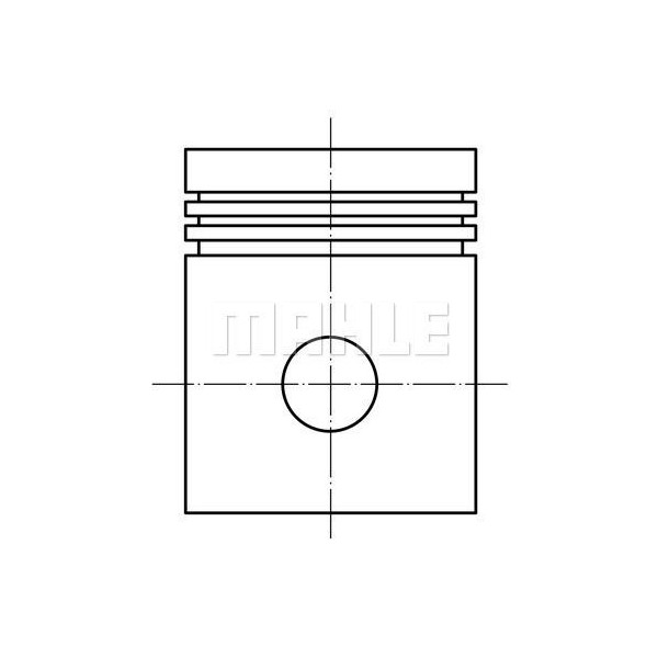 PISTON STD MAHLE POUR MOTEUR 847 C1J C2J C3J NET HT  0217810 PI065600 7138090000 3103904000  7701458697