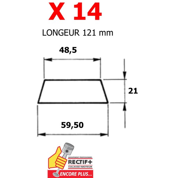 Lôt de 14 meules SCB 2000