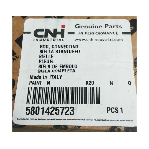 BIELLE NEUVE CNH MOTEUR F5  5801425723  F5B F5DFL F5HFL 