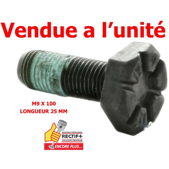 7700854191 VIS VOLANT MOTEUR RENAULT M9*100 VENDUE A L'UNITE NET HT