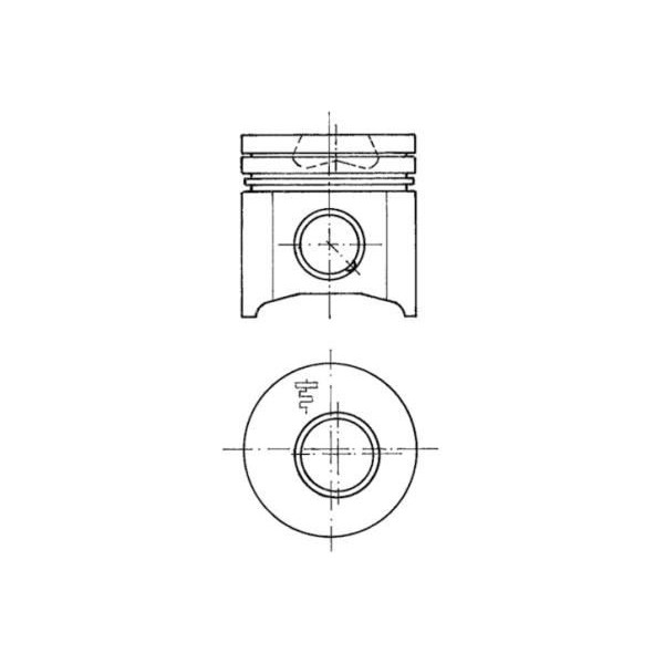 JEU DE 4 PISTONS ADAPT. SOFIM 8140.43 N +0.40 MM 2992066ADA 2992066 99726630 009901 3692040 120054 851264 PM000840