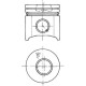 JEU DE 4 PISTONS ADAPT. SOFIM 8140.43 N +0.40 MM 2992066ADA 2992066 99726630 009901 3692040 120054 851264 PM000840