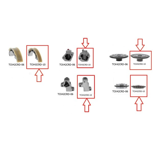 KIT CHAINE YD25 COMMON RAIL A PARTIR DE 01/2010 NET HT ADAPTABLE