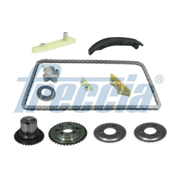 KIT CHAINE PSA FORD 2.4  FRECCIA  TK081076 TCK138TCK138 TK081076 TC2365FK 107154 1372841 1704089 6C1Q6268BB 401134FK VKML84006 V