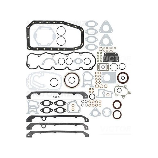 POCHETTE MOTEUR SANS JOINT DE CULASSE REINZ IVECO 8140.27 8140.47  013395105 5896986 51012000 54080300 125850 710320 S3198900 89