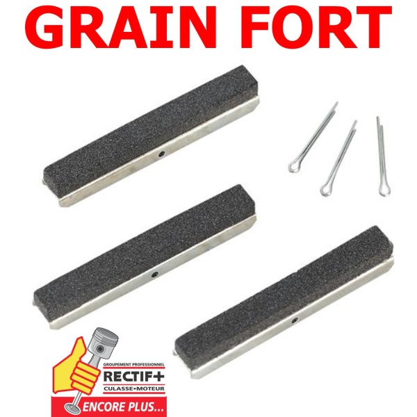 JEU DE 3 PIERRES DE 75 MM GROS GRAIN EBAUCHE POUR APPARAIL A DEGLACER VS162 VS1622