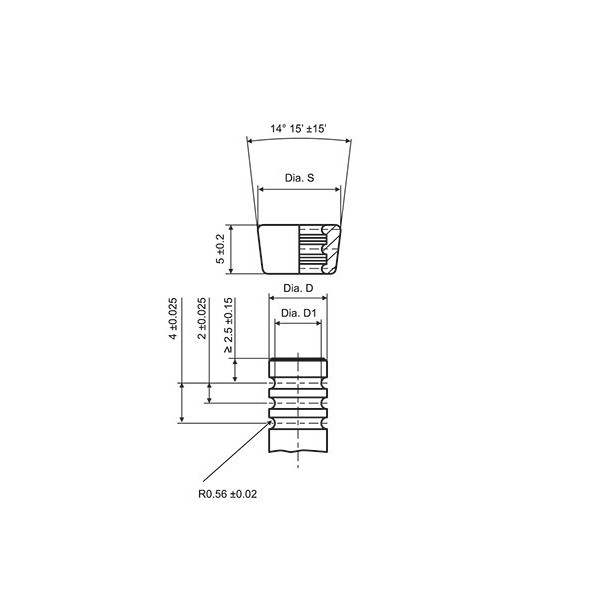 Clavette de soupapes (demi cone) type MK-5H mk5h VENDU PAR LOT DE 8 CLAVETTES