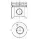 PISTON KS IVECO 27 47 COTE REP +0.40 mm