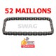 CHAINE DE POMPE A HUILE FEBI/SWAG 52 MAILLONS