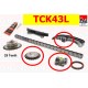 KIT CHAINE ZD3 NOUVEAU MODELE TCK43L KCA312 KCC312 13028-2W200 tc6304fk  