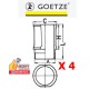 CHEMISES FINIES GOETZE PSA  1.9MM LOT DE 4 NET HT