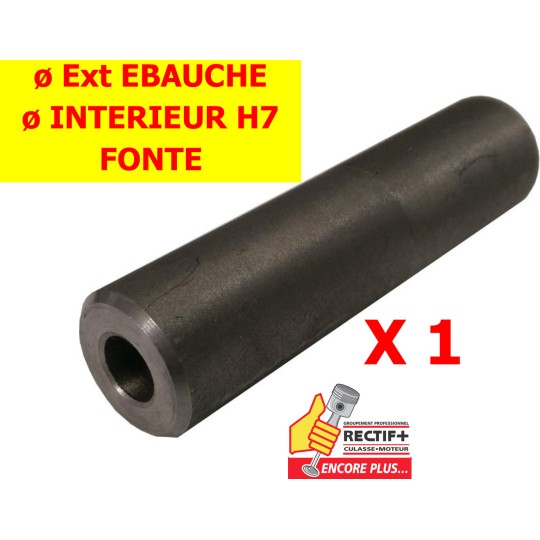 GUIDE SOUPAPE EBAUCHE ø 4 H7 / 17 / 50 FONTE NET HT