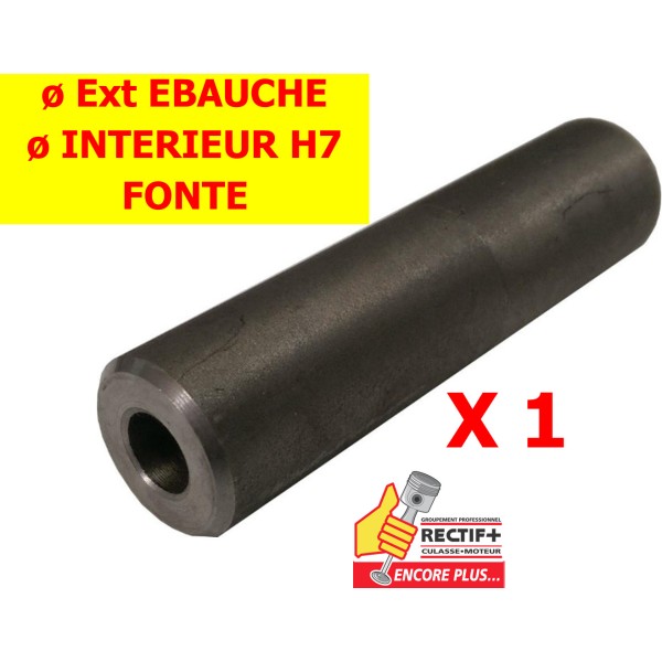 GUIDE SOUPAPE EBAUCHE ø 4 H7 / 17 / 50 FONTE NET HT