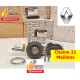 7701473163 KIT CHAINE ORIGINE RENAULT POUR ENTRAINEMENT POMPE A HUILE MOTEUR RENAULT F9Q