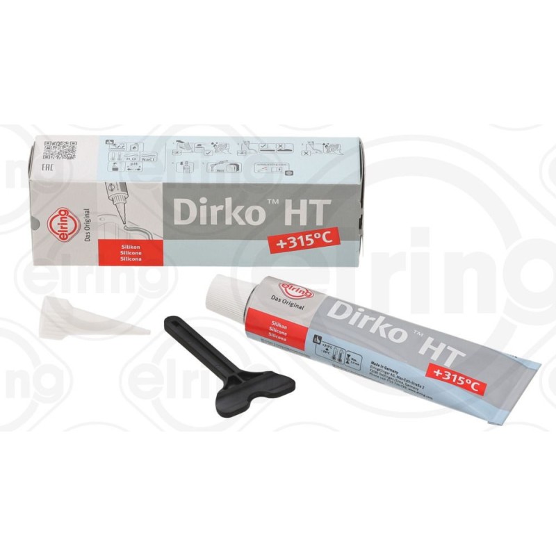 TUBE DE PATE A JOINT DIRKO HT GRISE 70 ML 036.164