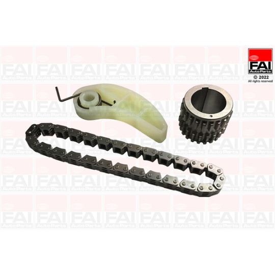 KIT CHAINE POMPE A HUILE FAI RENAULT 0.9 1.2 TCE NET HT