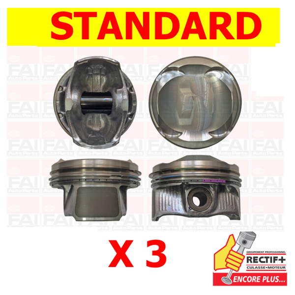 LOT DE 3 PISTONS ADAPTABLE COTE STANDARD POUR MOTORISATION 3 CYL PSA THP120 EB2

PK251000 PM014400 1626728280