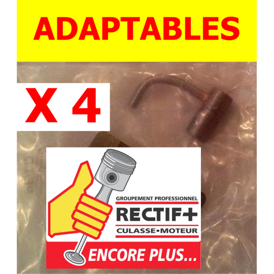 KIT DE 4 GICLEURS D'HUILE F9Q  NET HT