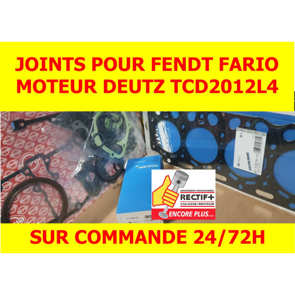 KIT JOINTS + VIS FENDT 311 VARIO NET HT