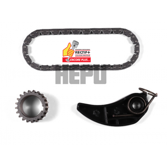 KIT CHAINE POMPE A HUILE HEPU RENAULT 0.9 1.2 TCE NET HT