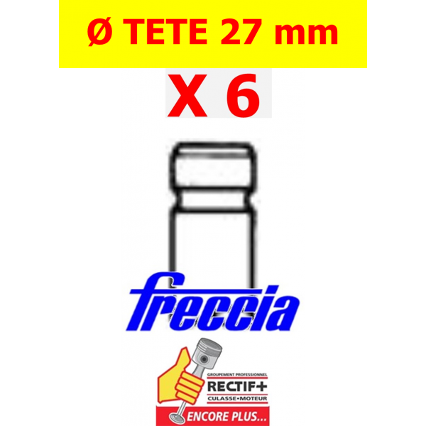 SOUPAPE ADMISSION FRECCIA PSA TOYOTA ZMZ R6952/S VI0176 IV95283 IV95324 VL229200 WG1920773 1608838680