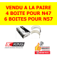 COUSSINETS DE BIELLES STD KING BMW N47/N57 NET HT LA PAIRE (77950600)