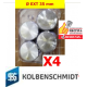 POUSSOIR MONOBLOC KS 7.55 (CF349) boîte de 4