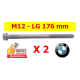 PAIRE DE VIS 6 PANS ORIGINE  DE PALIER POUR MOTEUR BMW N57D30C 380 HP 11118506663