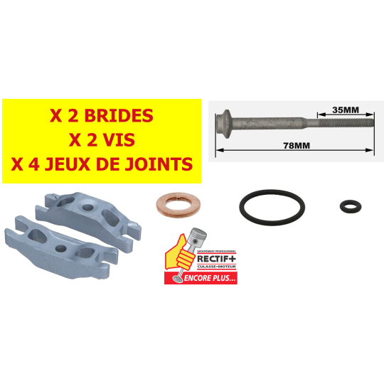 KIT DE BRIDES POUR VAG 1.6 CR NET HT