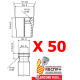 CLAVETTE RK-8H (lot de 50)