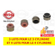 JEU DE 4 JOINTS DE QUEUES SOUPAPES H5D H5H PAR CYLINDRE ELRING NET HT