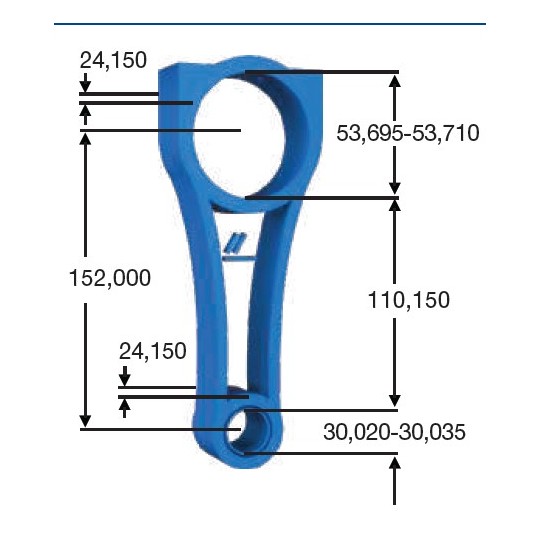 BIELLE  4HP/4HR/4HT NEUVE ADAPTABLE NET HT