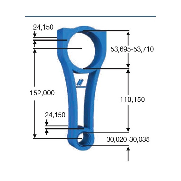 BIELLE  4HP/4HR/4HT NEUVE ADAPTABLE NET HT