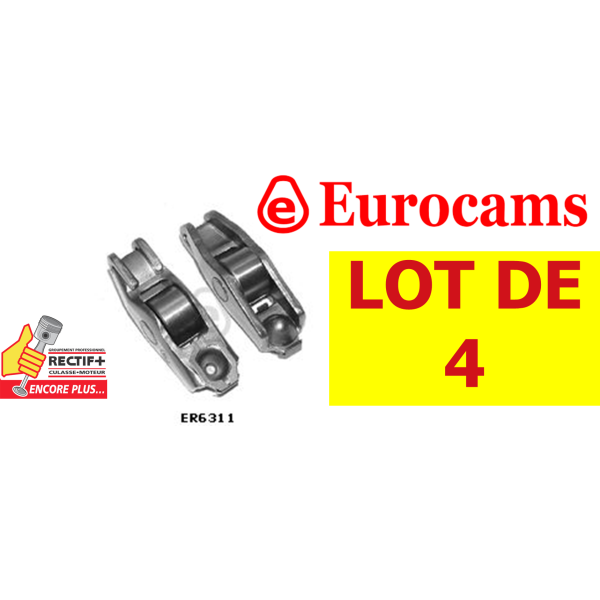 CULBUTEUR EUROCAMS M9R/M9T/R9M LOT DE 4