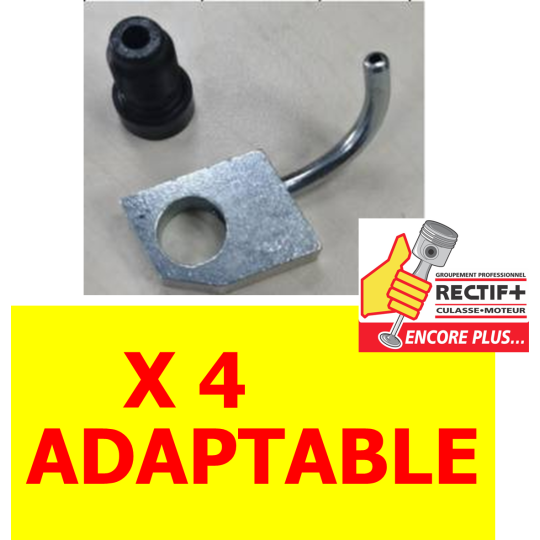 JEU DE 4 GICLEURS ADAPTABLE  G9U  NET HT