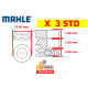 LOT DE 3 PISTONS MAHLE  STANDARD MM PSA NET HT EB2 THP110-130